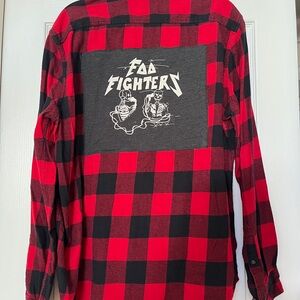 FOO FIGHTERS Concert Flannel XL